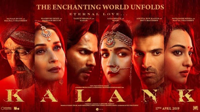 kalank poster