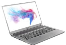 MSI creator 17 laptop